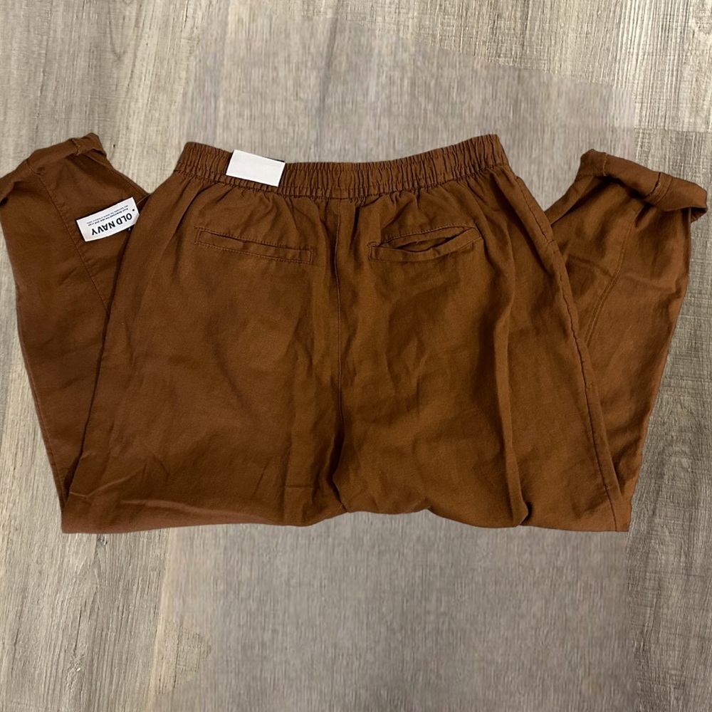 Khaki linen pants | Size S | Brand new | Never worn | Old Navy